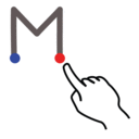 m